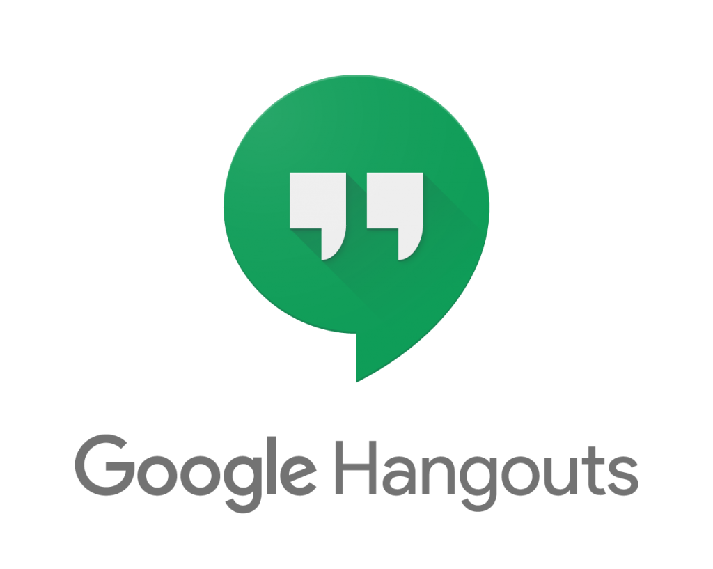 transparent google hangouts logo